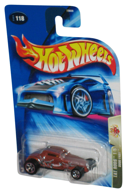Hot Wheels Tat Rods 1/5 Sooo Fast (2004) Brown Die-Cast Toy Car #118