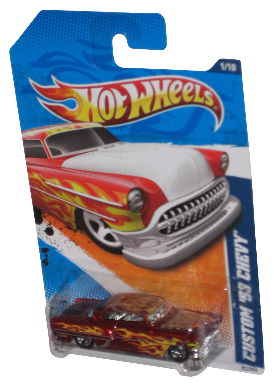 Hot Wheels Heat Fleet Custom 1/10 Red '53 Chevy Die-Cast Toy Car 91/244