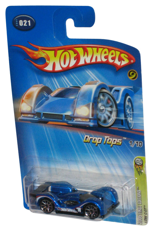 Hot Wheels Drop Tops 1/10 Blue 2005 First Editions Low C-GT Toy Car #021