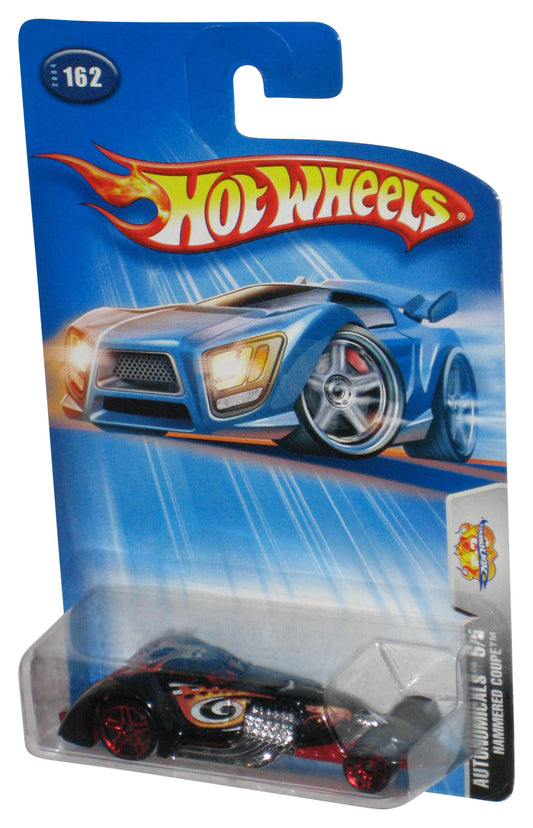 Hot Wheels Autonomicals 5/5 (2004) Black Hammered Coupe Toy Car #162