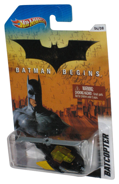 Hot Wheels Batman Begins Batcopter (2011) Die-Cast Toy Helicopter 4/8
