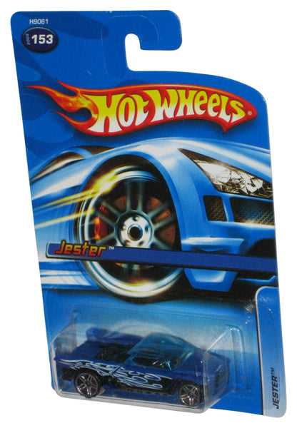 Hot Wheels Jester (2005) Blue Die-Cast Toy Car #153 - (Top Roof Black)