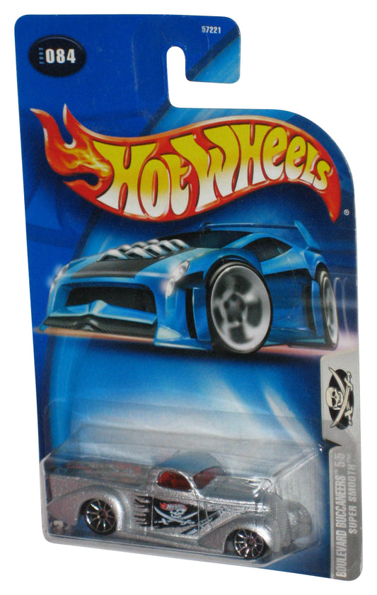 Hot Wheels Boulevard Buccaneers 5/5 (2003) Silver Super Smooth Toy Truck #084