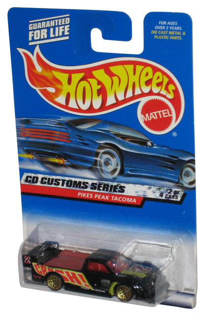 Hot Wheels CD Custom Series (2000) Black Pikes Peak Tacoma Car #030