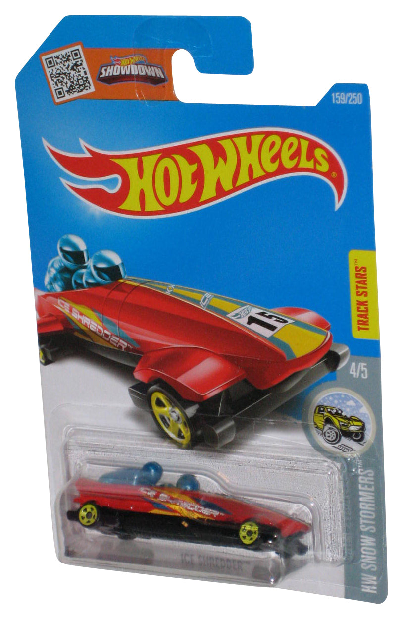 Hot Wheels HW Snow Stormers 4/5 (2015) Red Ice Shredder Toy Car 159/250