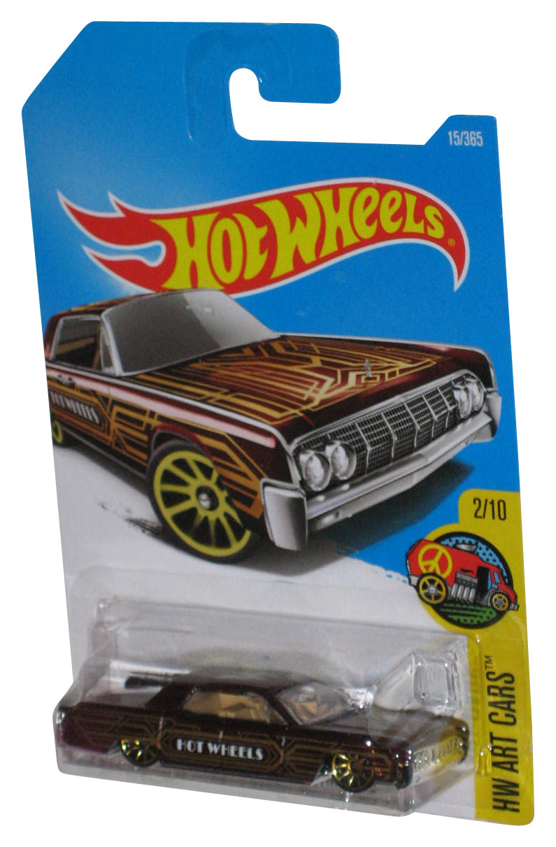 Hot Wheels HW Art Cars 2/10 (2015) Brown '64 Lincoln Continental Car 15/365