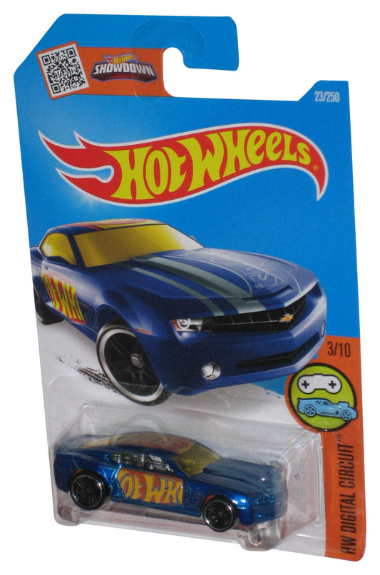 Hot Wheels HW Digital Circuit 3/10 (2015) Blue Chevy Camaro Concept Toy Car 23/250