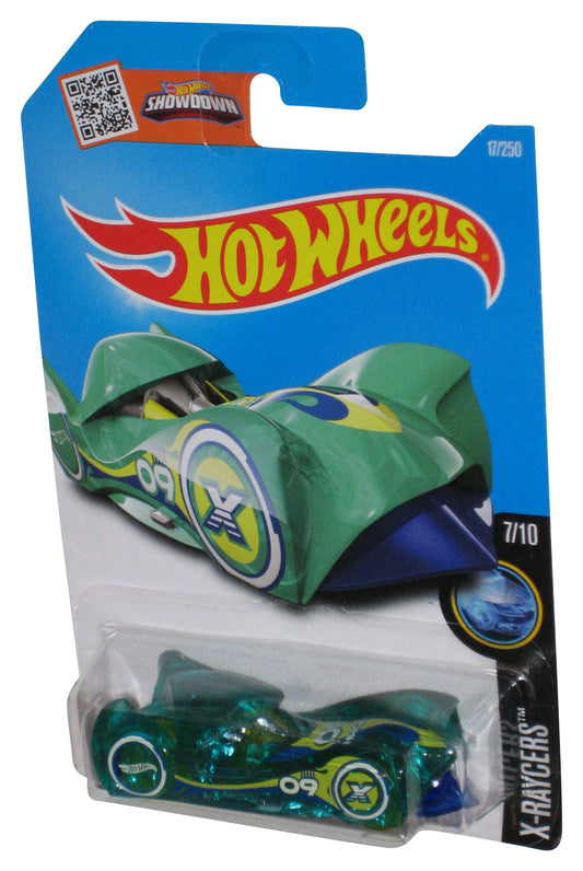 Hot Wheels X-Raycers 7/10 (2015) Green Cloak And Dagger Toy Car 17/250