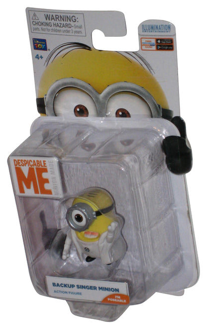 Despicable Me 2 Minions Movie Backup Singer Minion Thinkway Toys Poseable Figure