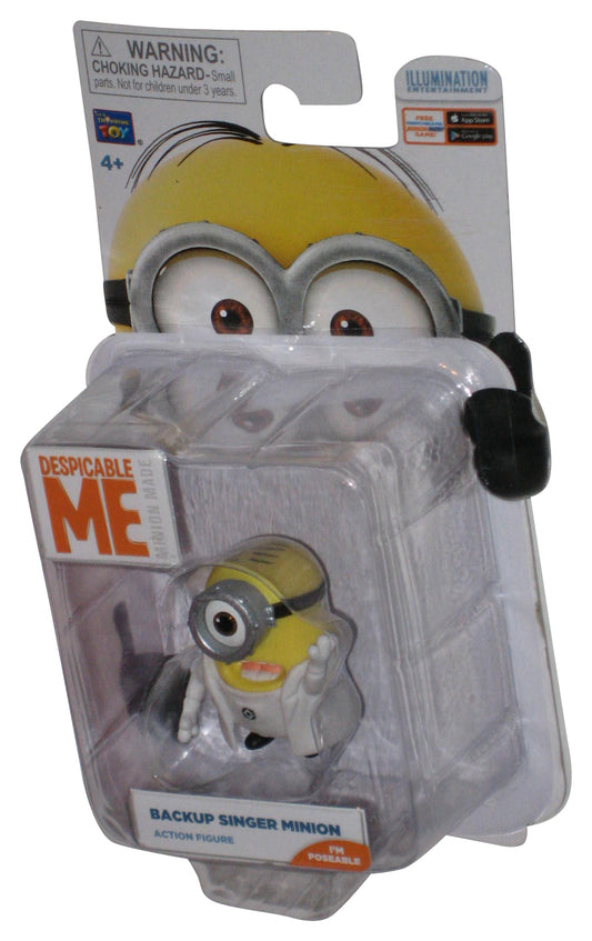 Despicable Me 2 Minions Movie Backup Singer Minion Thinkway Toys Poseable Figure