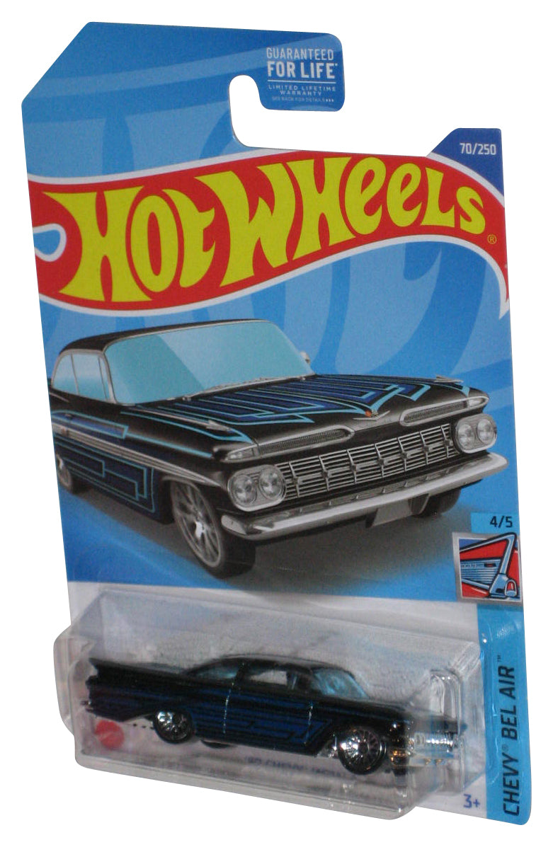 Hot Wheels Chevy Bel Air 4/5 (2021) Blue '59 Impala Toy Car 70/250