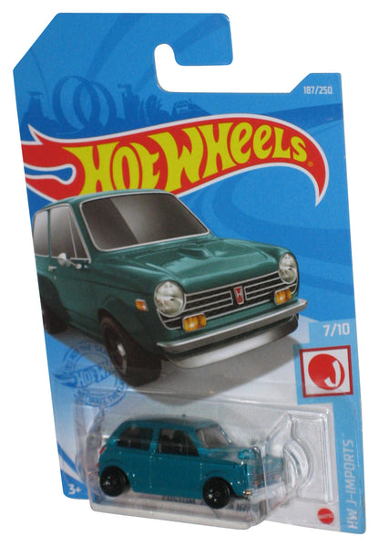 Hot Wheels HW J-Imports 7/10 (2020) Green Custom '70 Honda N600 Toy Car 187/250