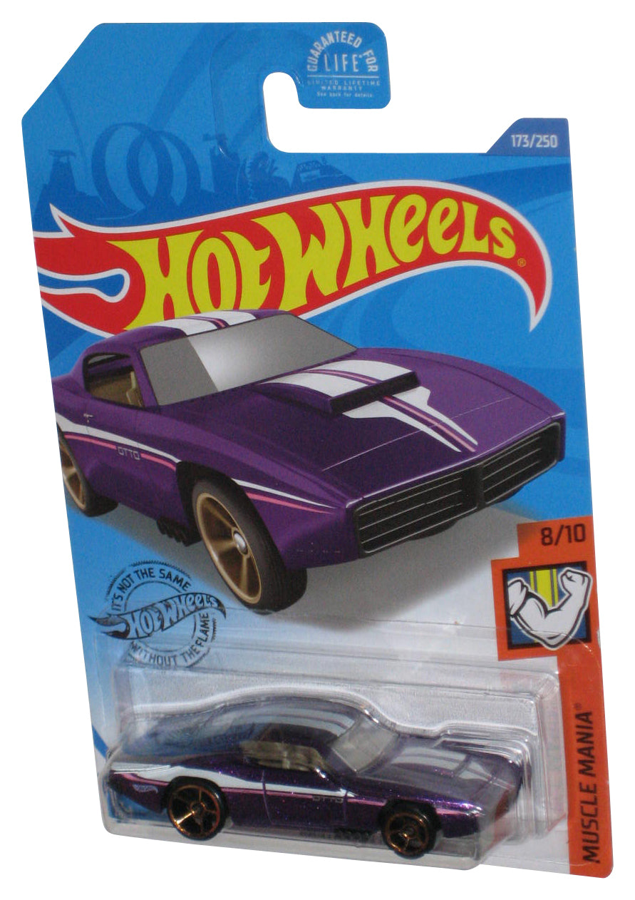 Hot Wheels Muscle Mania 8/10 (2017) Purple Custom Otto Toy Car 173/250