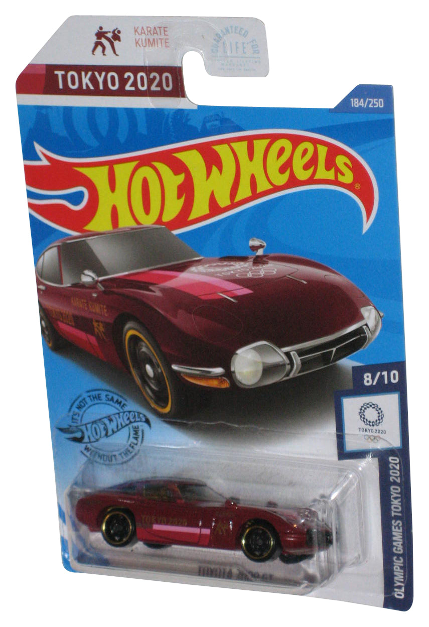 Hot Wheels Olympic Games Tokyo 2020 (2017) Red Toyota 2000 GT Car 184/250