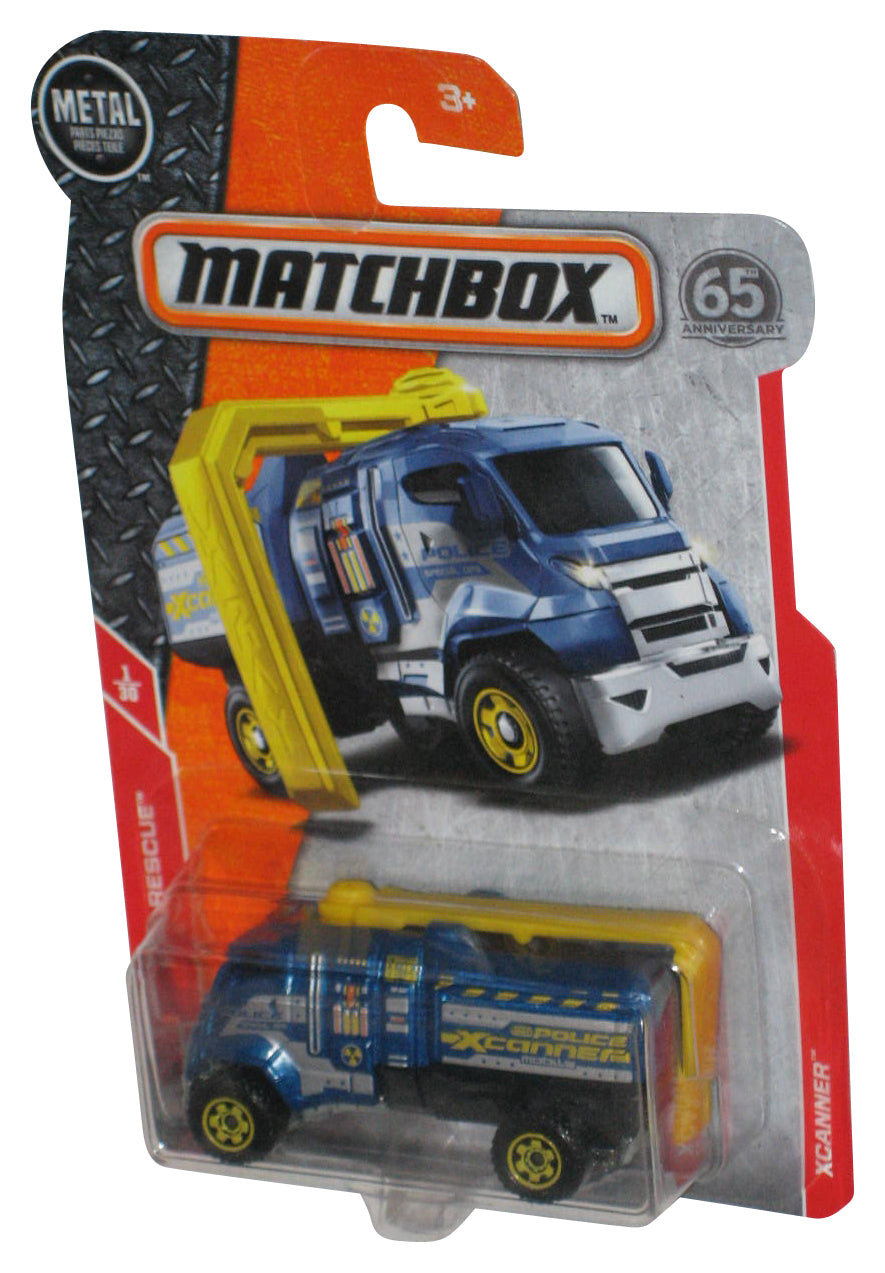 Matchbox MBX Rescue 1/30 Xcanner (2017) Blue Die-Cast Toy 36/125