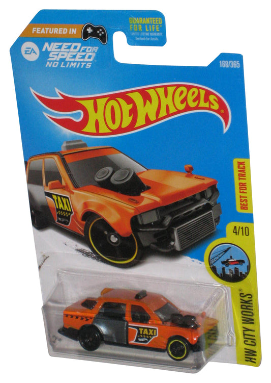Hot Wheels Need For Speed No Limits HW City Works 4/10 (2015) Orange Time Attaxi Toy Car 168/365