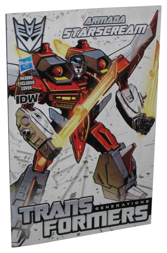 Transformers Generations IDW Armada Starscream Hasbro Exclusive Cover Comic Book