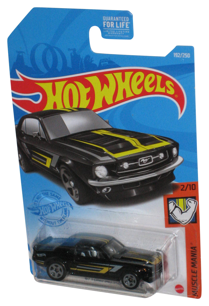 Hot Wheels Muscle Mania 2/10 (2020) Black '67 Ford Mustang Coupe Toy Car 192/250