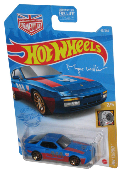 Hot Wheels HW Turbo 2/5 (2020) Blue '89 Porsche 944 Turbo Car 45/250
