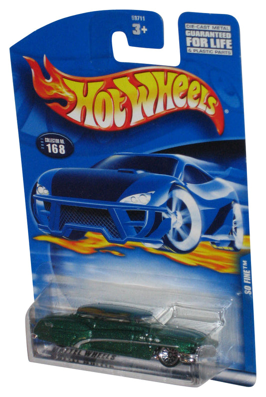 Hot Wheels Green So Fine (2001) Mattel Die-Cast Toy Car #168