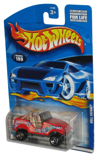 Hot Wheels Roll Patrol (2000) Mattel Red Collector Die-Cast Toy #199
