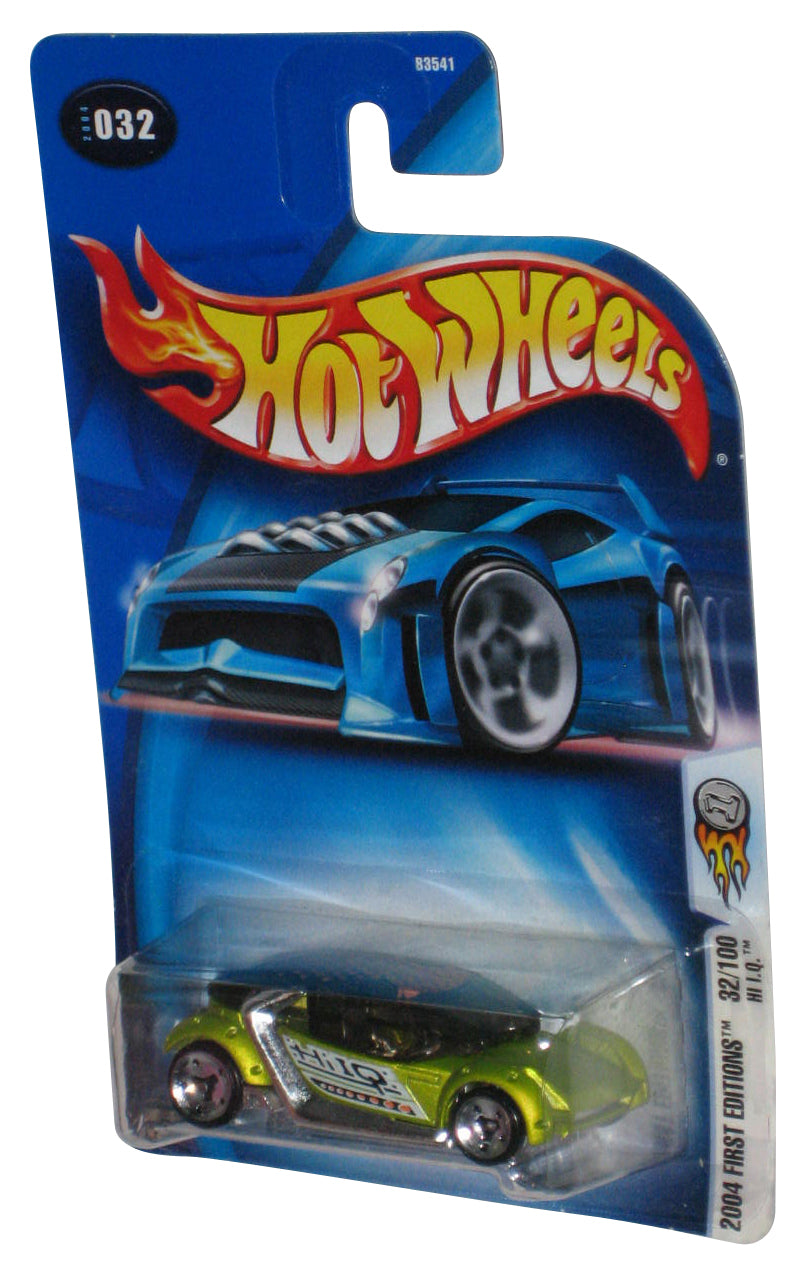 Hot Wheels 2004 First Editions 32/100 (2004) Green Hi I.Q. Die-Cast Toy Car #032