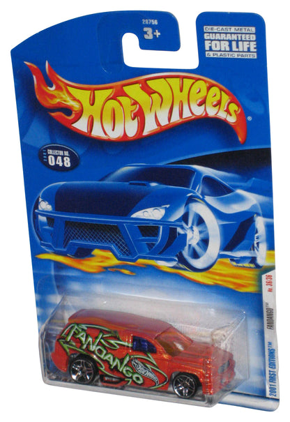 Hot Wheels 2001 First Editions 36/36 Orange Fandango Die-Cast Toy Van #048
