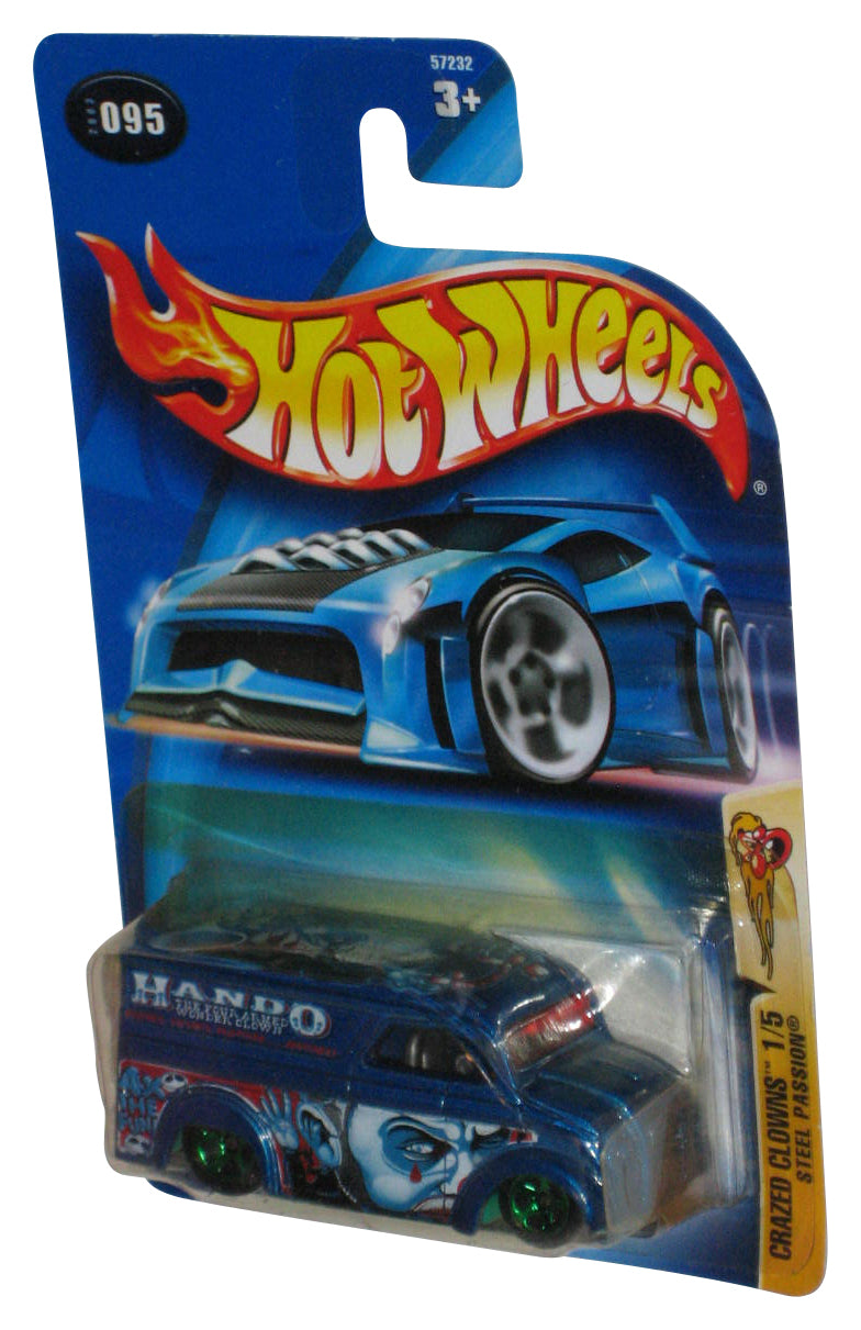 Hot Wheels Crazed Clowns 1/5 (2002) Blue Steel Passion Toy Van #095