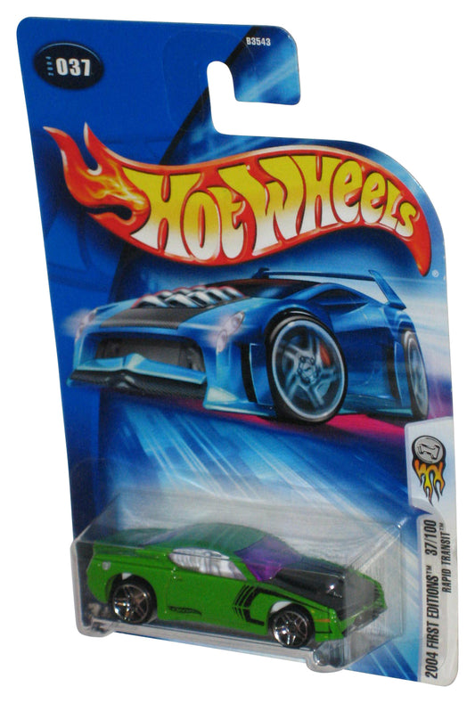 Hot Wheels 2004 First Editions 37/100 (2004) Green Rapid Transit Toy Car #037