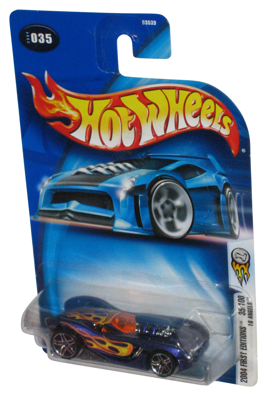 Hot Wheels 2004 First Editions 35/100 Purple 16 Angels Toy Car #035