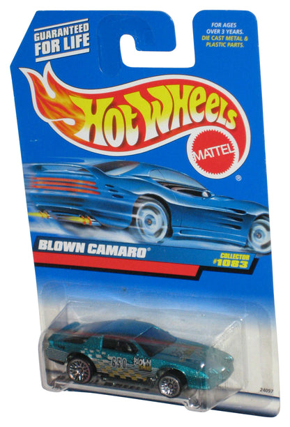 Hot Wheels Blown Camaro (1998) Green Die-Cast Toy Car #1083