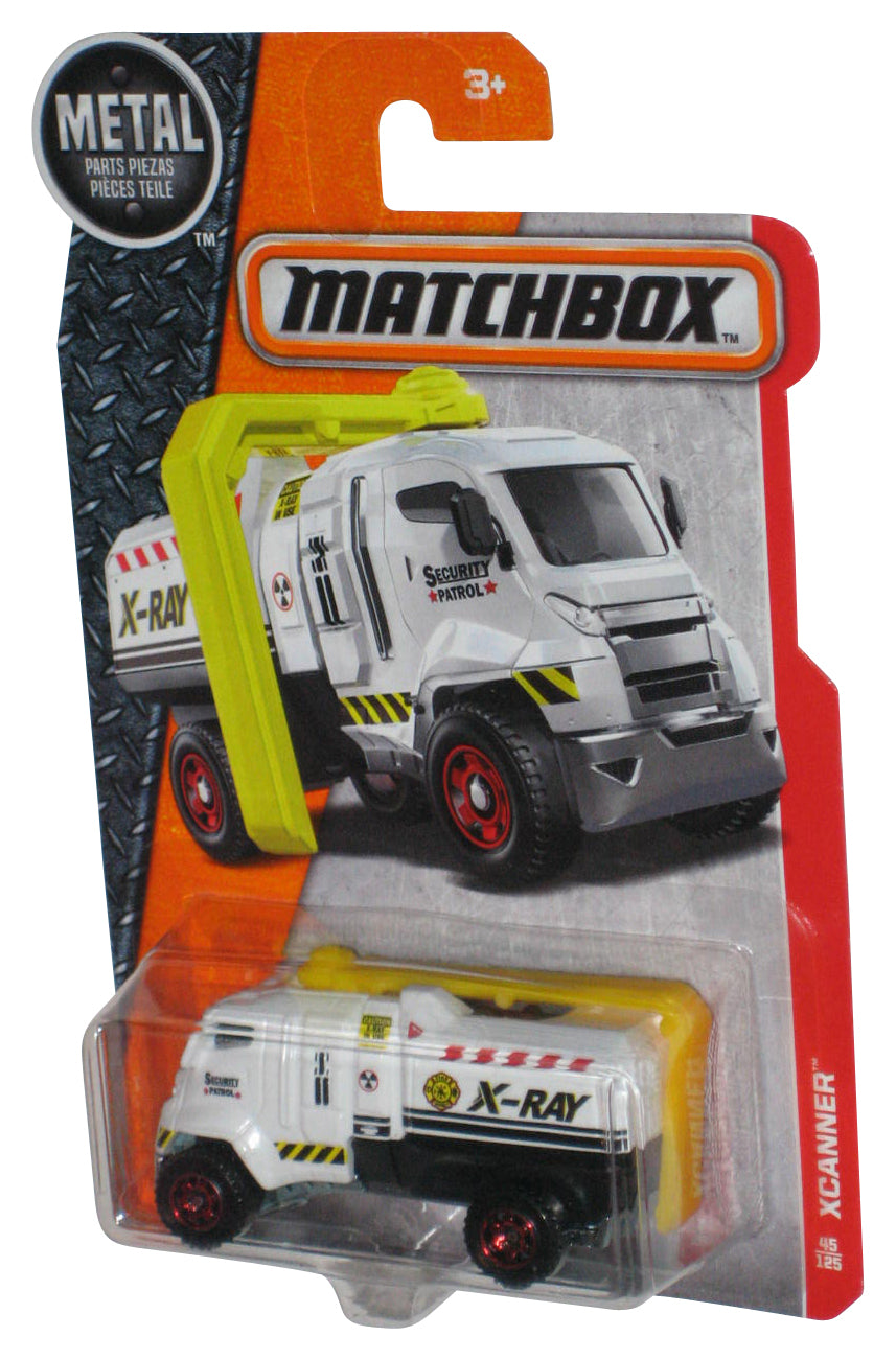 Matchbox XCanner 45/125 X-Ray Security Patrol (2016) White Toy 65/125