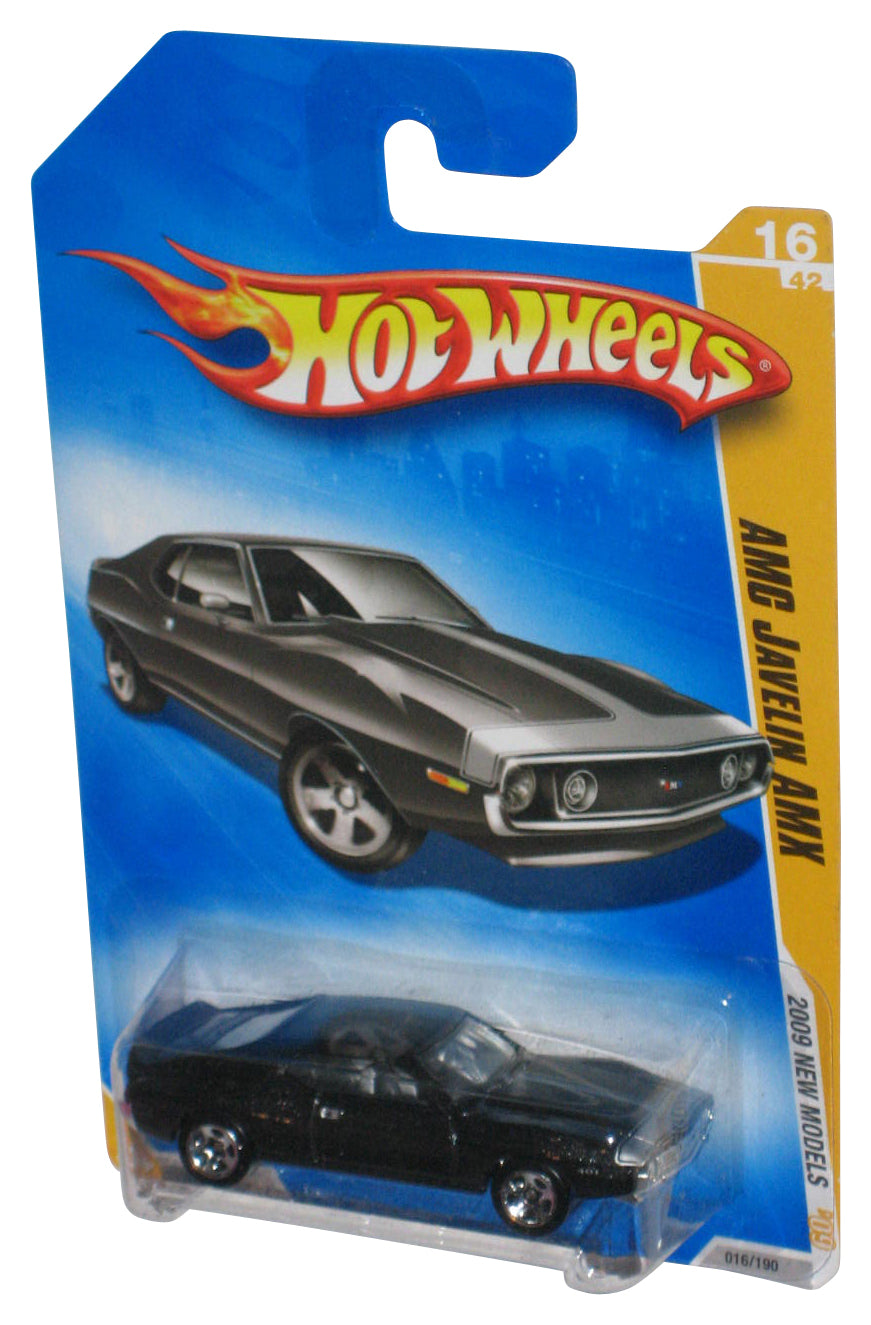Hot Wheels 2009 New Models Black AMC Javelin AMX Toy Car 016/190