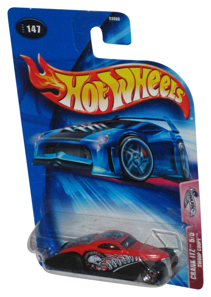 Hot Wheels Crank Itz 5/5 Red & Black (2004) Swoop Coupe Toy Car #147