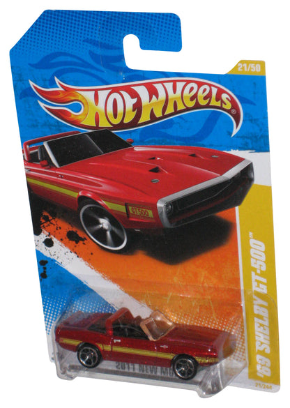Hot Wheels 2011 New Models Red '69 Shelby GT-500 Toy Car 21/244