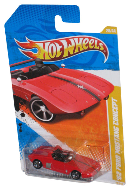 Hot Wheels 2010 New Models Red '62 Ford Mustang Concept Toy Car 28/240
