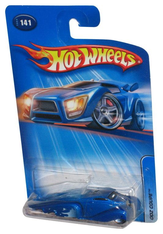 Hot Wheels Ooz Coupe (2005) Mattel Blue Die-Cast Toy Car #141