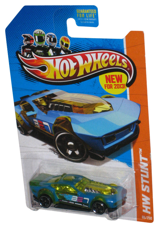 Hot Wheels HW Stunt (2012) Blue Drift Rod Die-Cast Toy Car 85/250