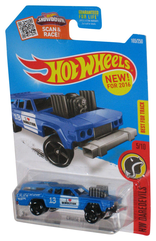 Hot Wheels HW Daredevils 5/10 (2015) Blue Cruise Bruiser Toy Car 165/250