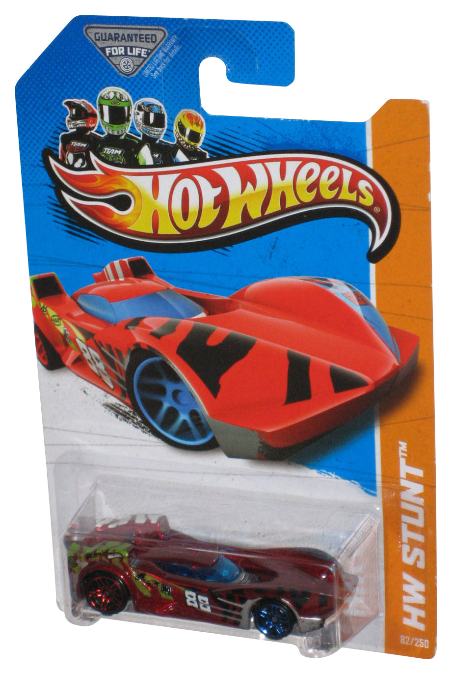 Hot Wheels HW Stunt (2012) Red Scoopa Di Fuego Toy Car 82/250