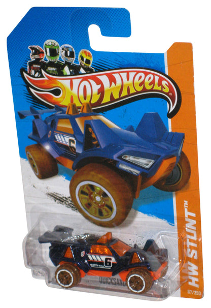 Hot Wheels HW Stunt (2012) Blue & Orange Quicksand Toy Car 87/250