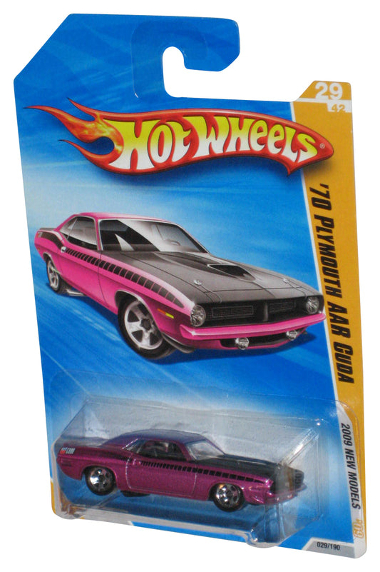 Hot Wheels 2009 New Models Purple '70 Plymouth Aar Cuda Car 029/190
