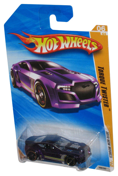 Hot Wheels 2010 New Models Purple Torque Twister Toy Car 006/240