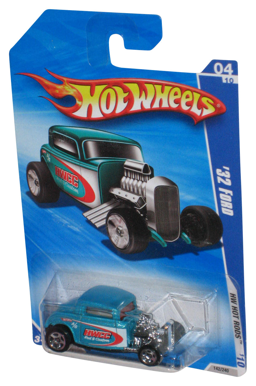 Hot Wheels HW Rods '10 Blue '32 Ford Die-Cast Toy Car 142/240
