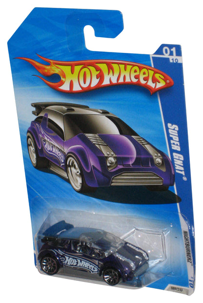 Hot Wheels Nightburnerz '10 Purple Super Gnat Toy Car 089/240