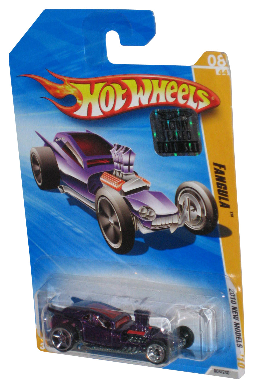 Hot Wheels 2010 New Models '10 Purple Fangula Toy Car 008/240 - (Factory Sealed Sticker)
