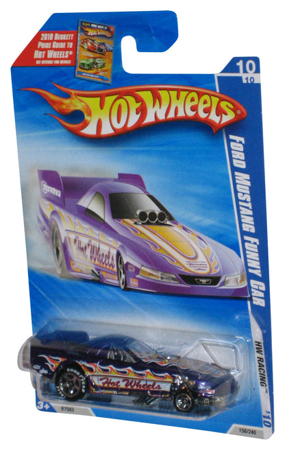 Hot Wheels HW Racing '10 Purple Ford Mustang Funny Car 158/240