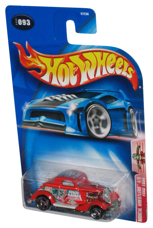 Hot Wheels Radical Wrestlers 4/5 (2003) Red Ford 1934 Toy Car #093