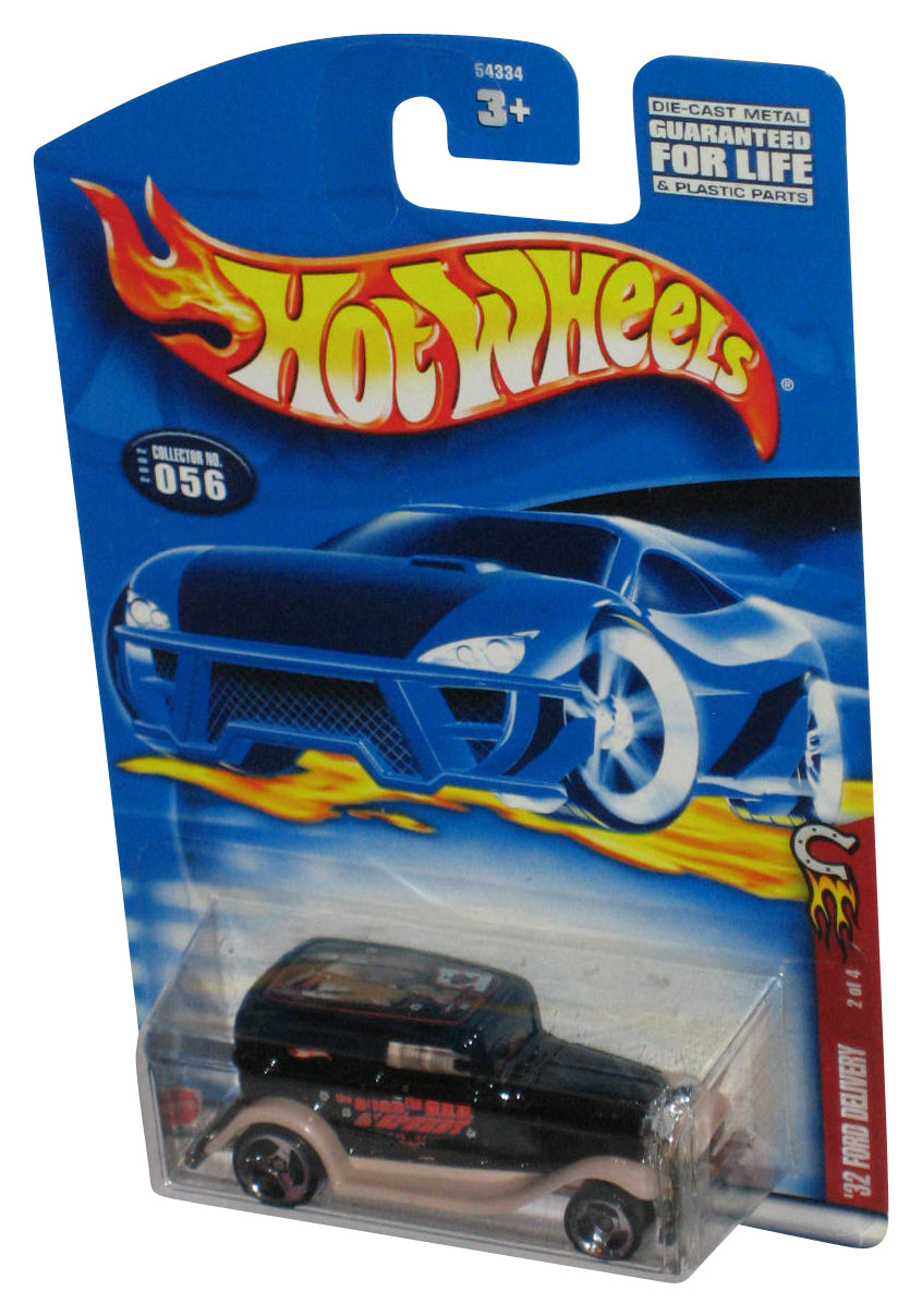 Hot Wheels Black '32 Ford Delivery 2/4 (2002) Mattel Die-Cast Toy Car #056