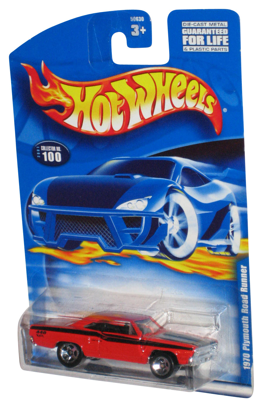 Hot Wheels 1970 Red Plymouth Road Runner (2000) Die-Cast Car #100